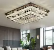 800x600mm LED Square Crystal Ceiling Light for Living Room - 1
