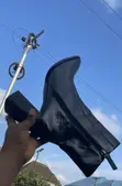 Raid Black Patent Leather Ankle Boots - Size 41 - 2