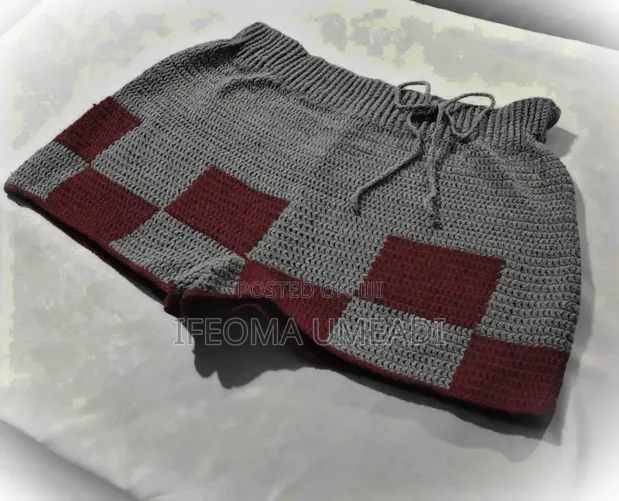 Kachet Wears Baggy Wool Shorts - 1