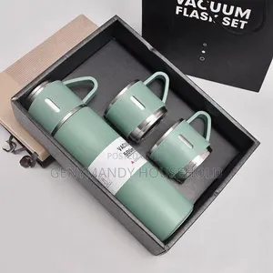 500ml Vacuum Flask Set with 2 Cups