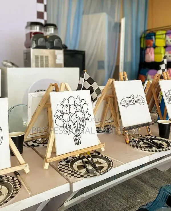 Tabletop Easel for Canvas Painting - 1