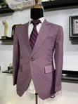 Classic Custom Made Onion Color Men's Suit - 2