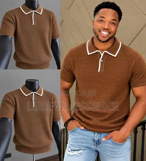 Men's Classic Urban Polo Shirt - Brown