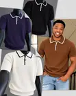 Men's Classic Urban Polo Shirt - Brown - 2