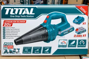 Total 20V Cordless Blower da 2.0Ah Baturi & Caja