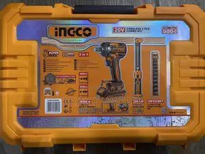 Ingco 20V Cordless Brushless Impact Wrench Kit