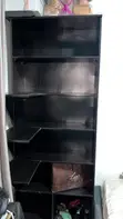 7ft Polished Wood Bag/Shoe Rack - 2