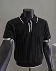 Zara Made in Turkey Knitted Polo Shirt - 2