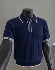 Zara Made in Turkey Knitted Polo Shirt - 5