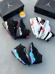 Air Jordan 8 Retro Babban-Kafa Takalma - 1