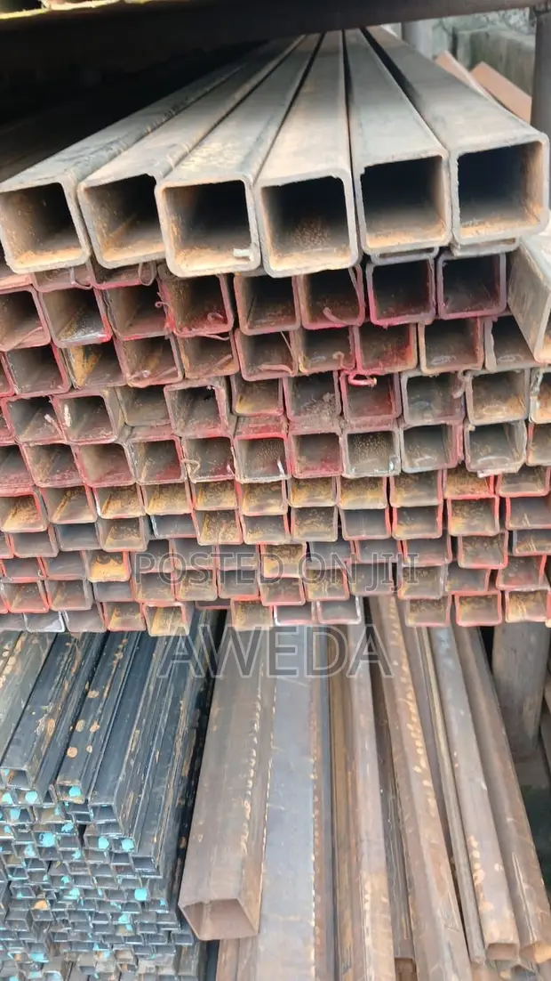 50x50mm Steel Pipe, 2.5mm Thickness, 6m Length - 1