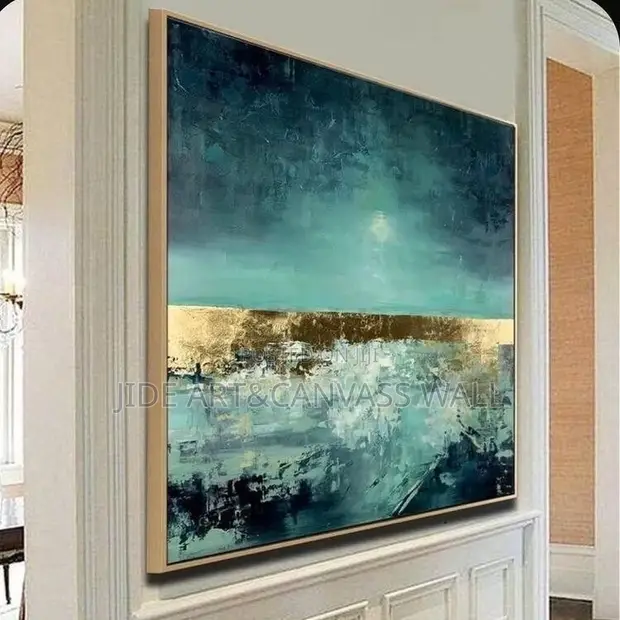 Canvas Art Works on Wooden Frames - 1