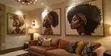 Canvas Art Works on Wooden Frames - 3