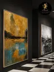 Canvas Art Works on Wooden Frames - 4