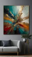 Canvas Art Works on Wooden Frames - 5