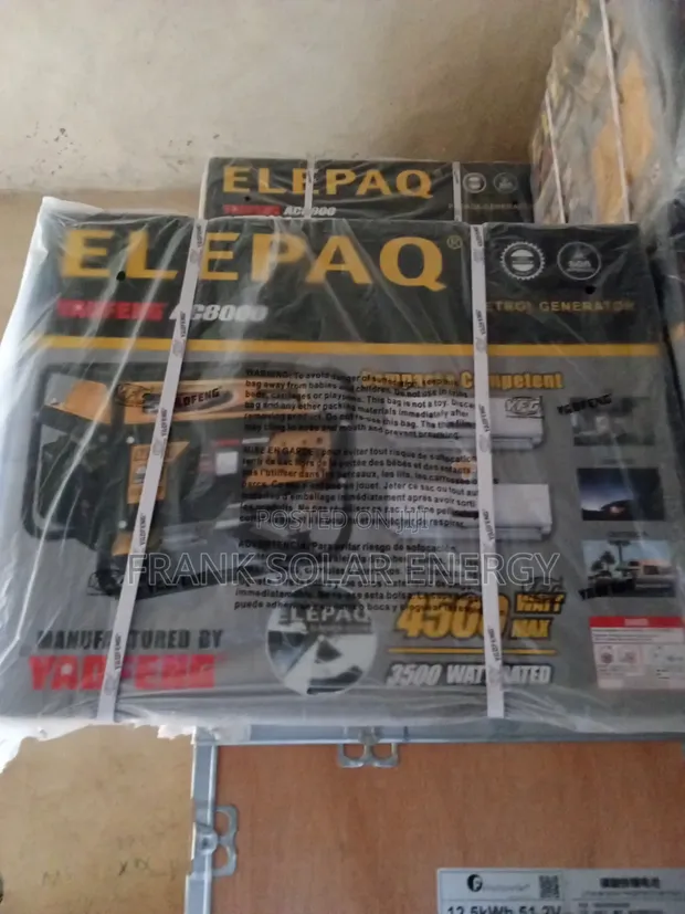 Elepaq AC8000 Manual Generator - 4.5KVA - 1