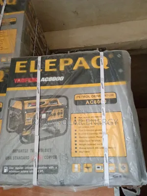 Elepaq AC8000 Manual Generator - 4.5KVA