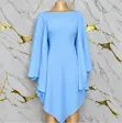 Plain Free Handkerchief Dress - 3