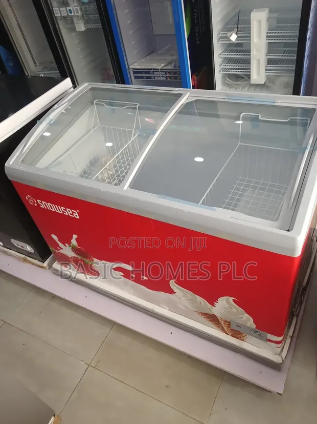 Snowsea Ice Cream Freezer 368L - Sabon Abu - 1