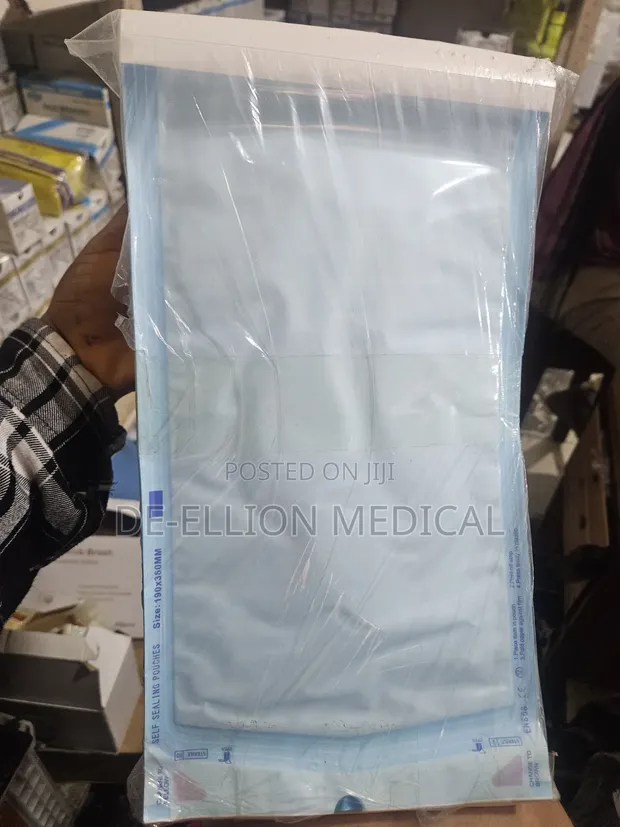 190x360mm Self-Seal Medical Pouches (Brand New) - 1