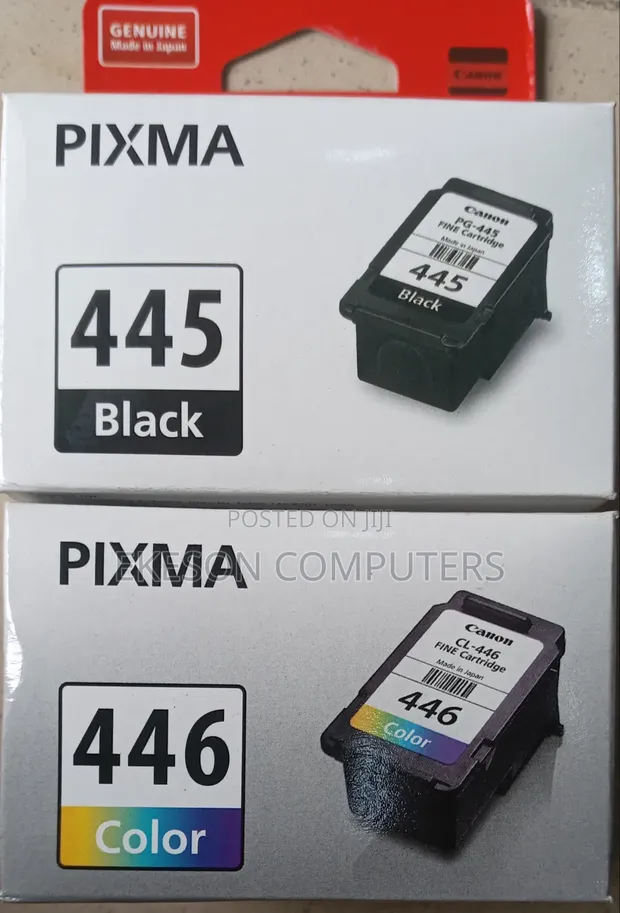 Canon PIXMA 445 & 446 Cartridges - 1
