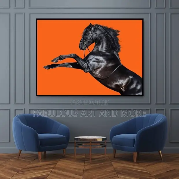 Framed Canvas Wall Artwork - Modern Home Decor - 1