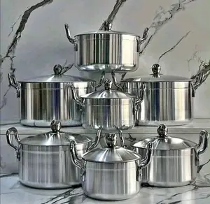 Cotocoto 7-Piece Aluminum Pot Set
