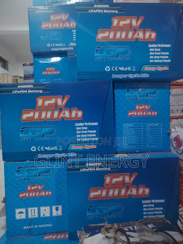 200Ah 12V LGP Lithium Battery - 1
