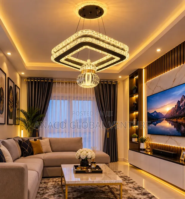 LED Chandelier Light for Luxury Homes - 1