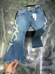 DNZ Vintage Flare Denim Jeans - 5