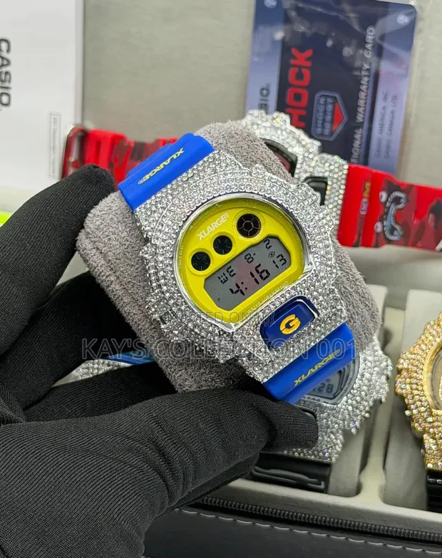 G-Shock Watch with Stones - Brand New - 1