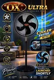 OX18 Ultra Standing Fan - Black - 1