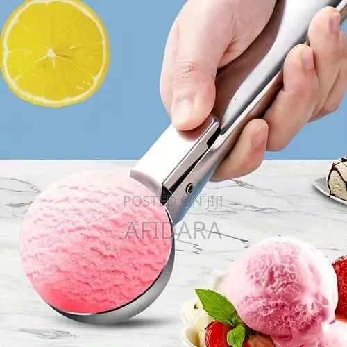 Ingantacciyar Ice Cream Scoop Ta Bakin Karfe - 1