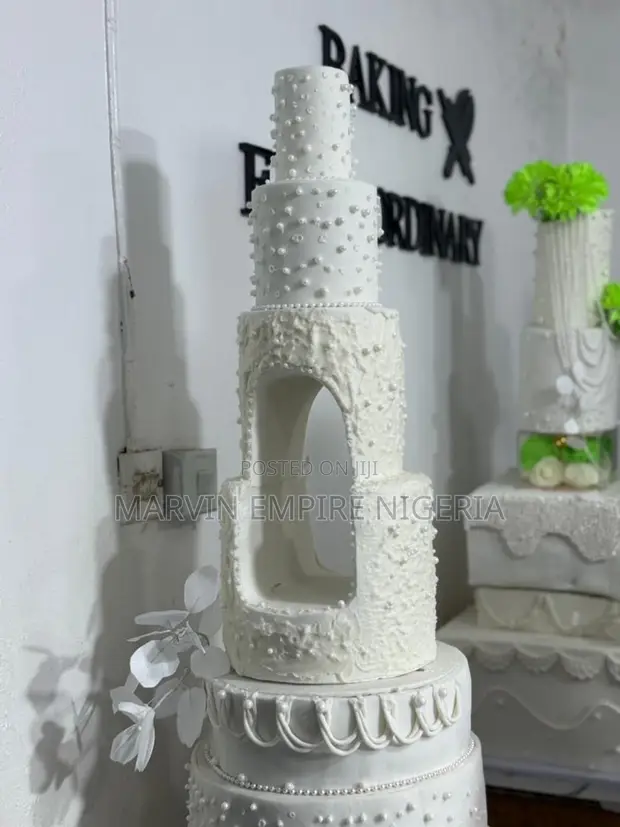 6 Tier Wedding Cake - 1