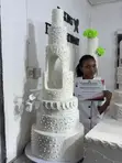 6 Tier Wedding Cake - 3
