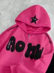 AOHW New York Star Zip-Up Hoodie - Unisex Streetwear - 2