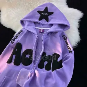 AOHW New York Star Zip-Up Hoodie - Unisex Streetwear
