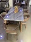 6-Seater Dining Table Set - Imported from Turkey - 1