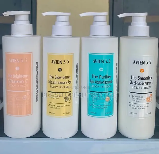 Avien 5.5 Body Lotions - Nau'i Daban-daban Akwai - 1