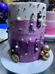 4 Layer Size 8 Cake (Vanilla, Red Velvet, Chocolate) - 5