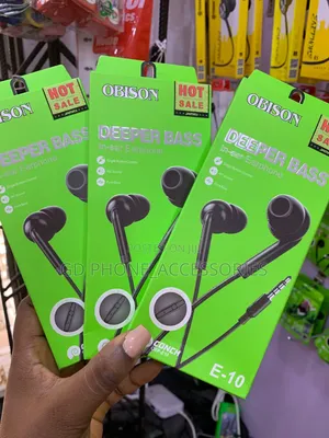 OBISON Conch QEP-E10 Wired In-Ear Earphones (Mai zurfin Bass, HD Sound)
