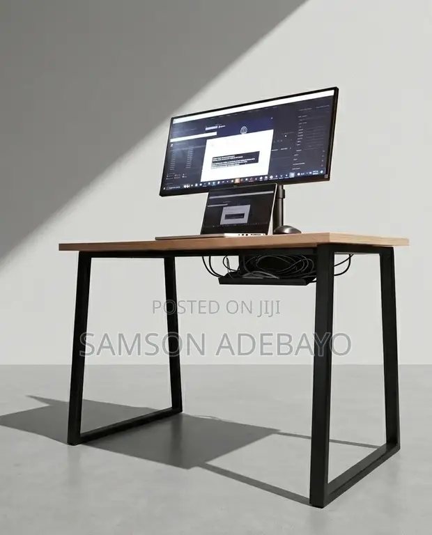 Multifunctional Work Table with Cable Management - 1