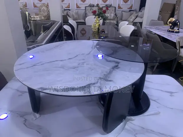 Modern Luxury Marble Center Table - 1