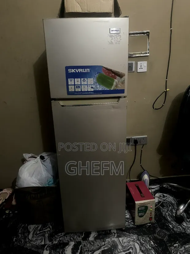 Skyrun Refrigerator - Amfani, Silver - 1