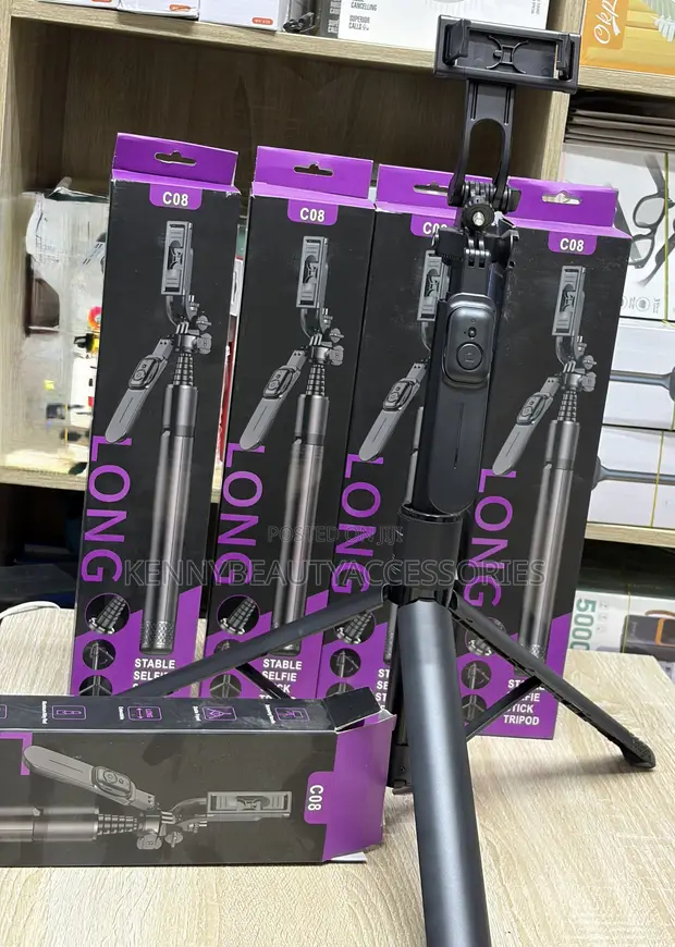C08 Stable Selfie Stick Tripod - 1