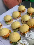 Premium Beef Burger with Fries - 3