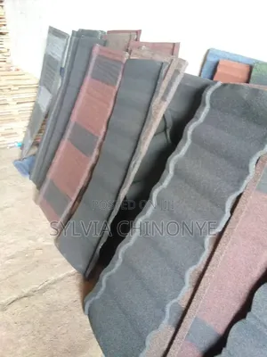 Stone Coated Roofing Sheets - Coffee & Black Shingles