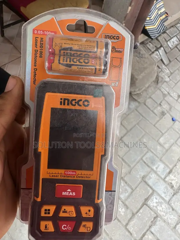 Ingco 100m Laser Distance Measure - 1