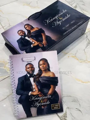 Premium Custom Hardcover Wedding Souvenir Jotters