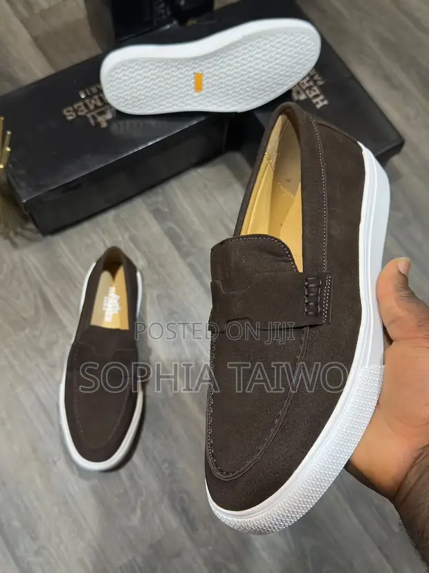 Hermes Glide Loafers - Men's Classic Shoes - 1